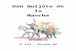 Don Quijote de la Mancha SECUENCIA 3e LV2 – Niveau A2 S'il est 