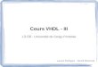 Cours VHDL - III