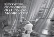 Comptes consolidés du Groupe Nestlé 2012