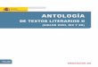 Antología de Textos Literarios II