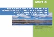 Estudio del estado de la calidad ambiental de la cuenca del Titicaca