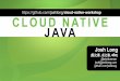 Cloud Native Java