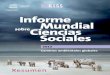 Informe mundial sobre ciencias sociales: cambios ambientales 