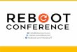 Reboot Conference Delhi 2016