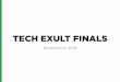 Tech Exult Finals - XINO 2016