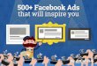 Tuyển tập 500 mẫu quảng cáo Facebook ấn tượng