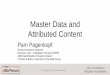 Master Data and Attributed Content