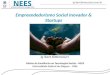 Empreendedorismo Social Inovador & Startups