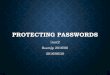 Protecting Passwords