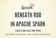 Beneath RDD in Apache Spark by Jacek Laskowski