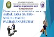 ESP 7 MODUL 16: HALAGA NG PAG-AARAL PARA SA PAGNENEGOSYO O PAGHAHANAPBUHAY !