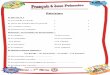 مراجعة ليلة الامتحان فرنساوي للصف السادس الابتدائي الترم الأول