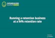 Running a Retention Business at a 94% Retention Rate