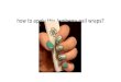 How to apply this jamberry nail wraps