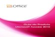 Guia do Produto Microsoft Access 2010