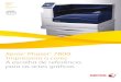 Brochura da Phaser 7800 - Impressora a Cores com Qualidade 