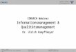 [DE] Information Management & Qualitätsmanagement | Comarch Webinar mit Dr. Ulrich Kampffmeyer | 2015