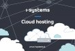 i-systems Cloud hosting