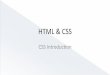 1 css introduction