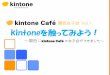 20160116 kintone Café 関西女子会 Vol.1