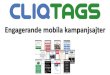 CliqTags - Engagerande mobila kampanjsajter