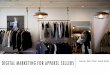 Digital marketing for apparel sellers