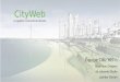 Challenge Bouygues presentation :  CityWeb, le quartier connecté de demain