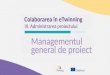 Collaboration in eTwinning: Project management - RO
