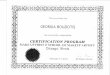 MUF Certificate