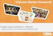 English study practice in Vietnam