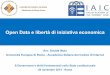 Open Data e libertà di iniziativa economica