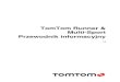 TomTom Runner & Multi-Sport Przewodnik informacyjny