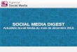 Social Media Digest n°31. Retour sur l'actualité des réseaux sociaux du mois précédent