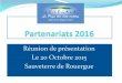 Presentation guide de partenariat touristique 2016