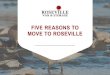 Five Reasons to Move to Roseville