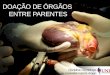 Doação de Órgãos entre Parentes - Deontologia