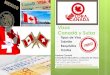 Visas Canadá y Suiza