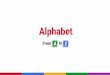 Alphabet - From A to Z