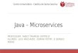 Java microservices | Seminário