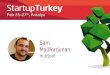 Startup Turkey 2016 - Sam Mallikarjunan