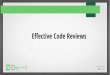 Effektive Code Reviews Solutions
