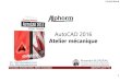 Alphorm.com support AutoCAD 2016, atelier mécanique