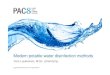 Modern potable water disinfection