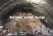 Numerical modeling of tunnels