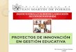 Innovaciones  en Gestión Educativa  ccesa007