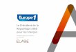 Le Président de la République idéal pour les Français / Sondage ELABE pour Europe 1