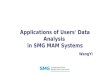 applications of users' data analysis in smg mam