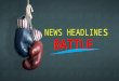 News headlines battle