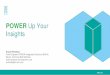 2016 August POWER Up Your Insights - IBM System Summit Mumbai