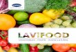 Mẫu Thiết kế Brochure công ty thực phẩm Lavifood
